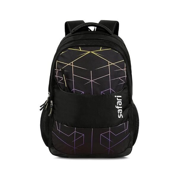 Safari Hitech Water Resistant Standard Backpack - Black