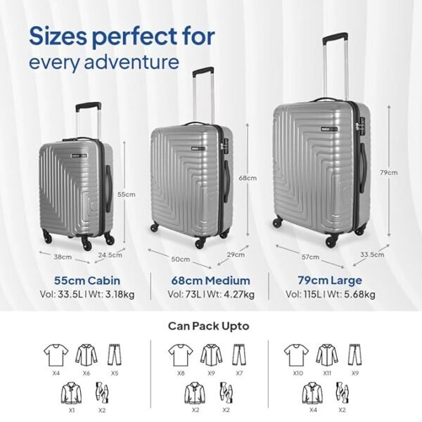 American Tourister Ivy Nxt  Luggage Polycarbonate - Image 5