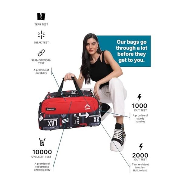 uppercase JFK Duffle Bag - Image 6