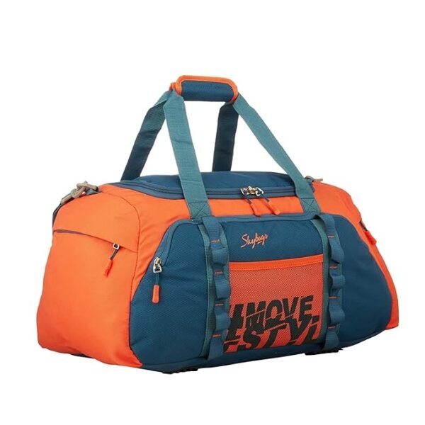 Skybags Polyester Solid Pattern Hustle Duffle Bag - Image 3