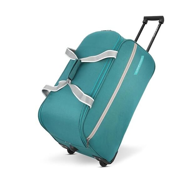 Lavie Sport Polyester Lino Wheel Duffel Bag