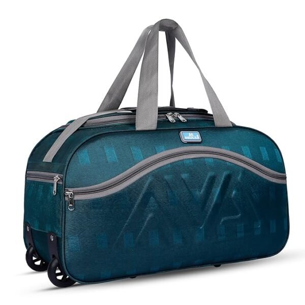 M MEDLER Rio Duffle Wheeler Bag | Waterproof Strolley Duffle Bag